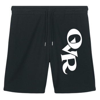 Czarne spodenki treningowe unisex overrich