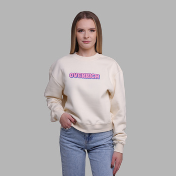 Bluza damska oversize w kolorze jasny żółty