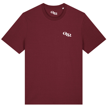 Bordowa koszulka bardzo dobrej jakości overrich