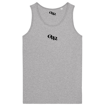 Męska granatowa koszulka na ramiączkach wykonana w 100% z bawełny organicznej.