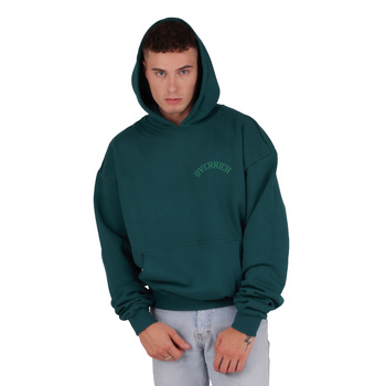 Bluza Boxy z kapturem RETRO GREEN