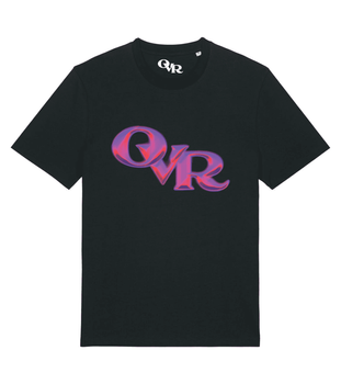 T-SHIRT czarny OVR chrome