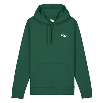 Zielona bluza z kapturem overrich