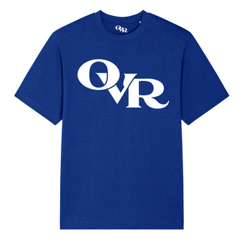 Niebieska koszulka  oversize w jakości premium.