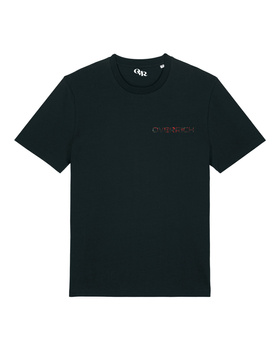 Czarna koszulka overrich rose fire