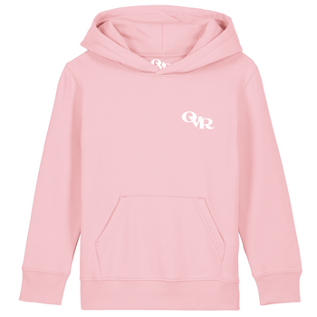 Bluza dziecięca z kapturem różowa overrich